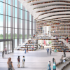 MVRDV的类似眼睛的图书馆在中国即将完工