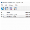 使用ReIcon保存Windows桌面布局