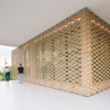 LosadaGarcíaArquitectos的西班牙烟草和艺术博物馆中的堆积木块